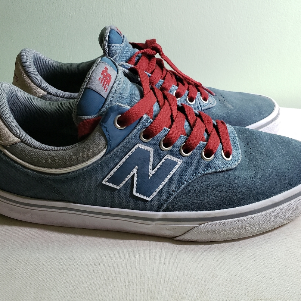 New Balance Numeric 255 
Blue/White
Size 9